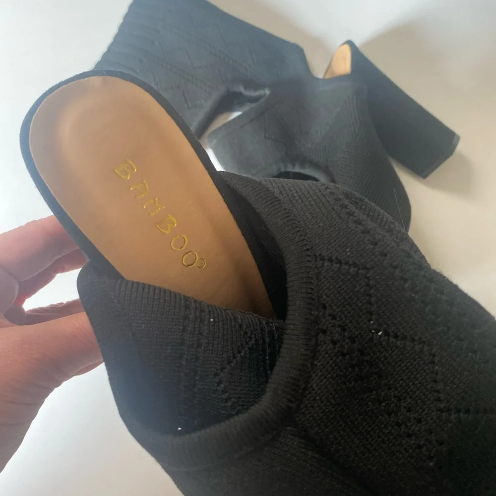 New stretch Cut out sock booties